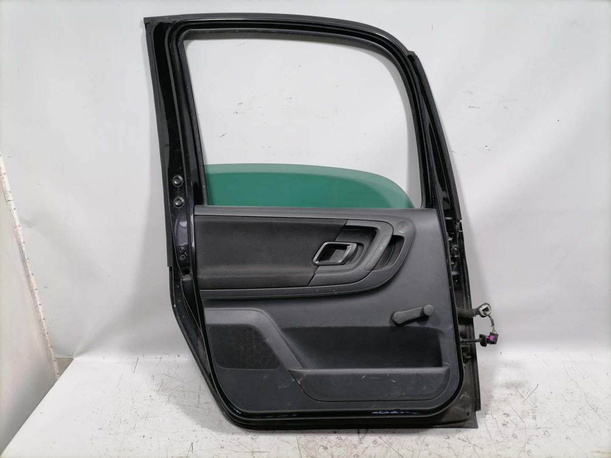 Skoda Roomster original T&uuml;r hinten links LF9R Black Magic Rohbau Bj.2010